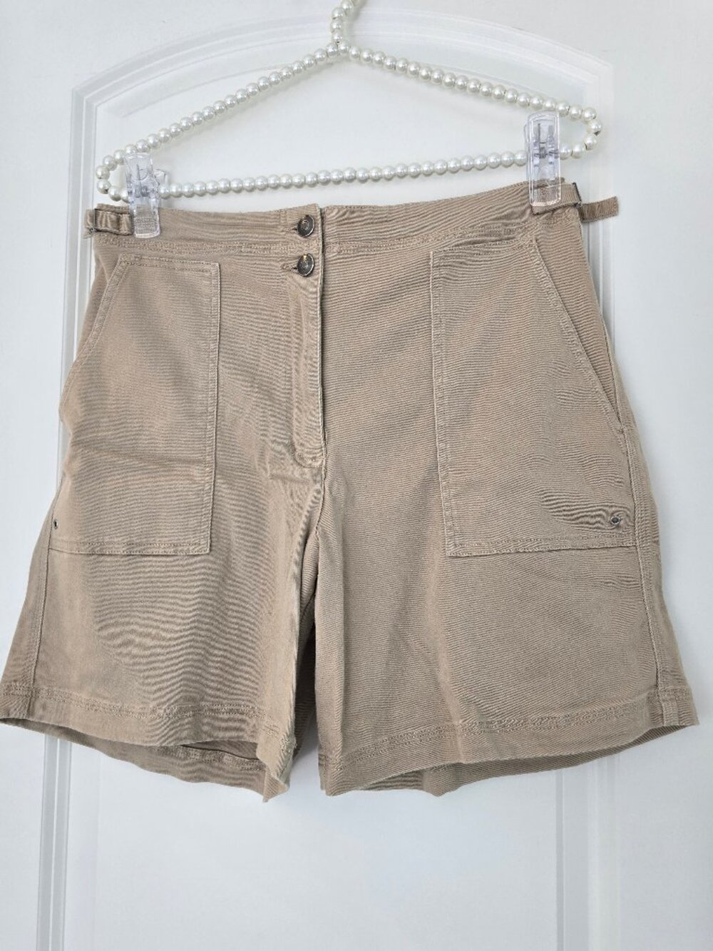 Talbots Womens Tan Size 10 Shorts